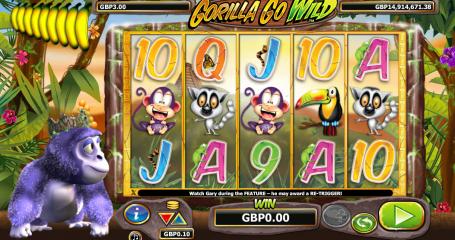 Gorilla Go Wild slot review